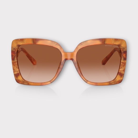 Michael Kors MK2213 Womens Sunglasses, Amber Frame, Lt Brown Gradient Lens. 57mm - Picture 1 of 6